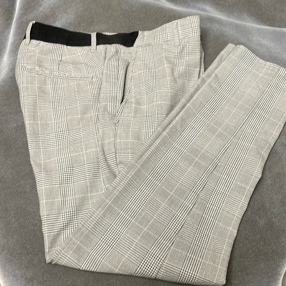 Zara plaid pants
